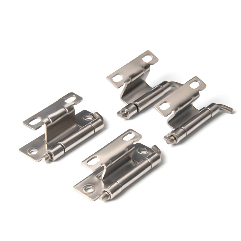 2 PCS CL250 304 Stainless Steel Thickened  Pin Type Concealed Hinge, Detachable Hinge for Machinery Equipment Cabinet Doors