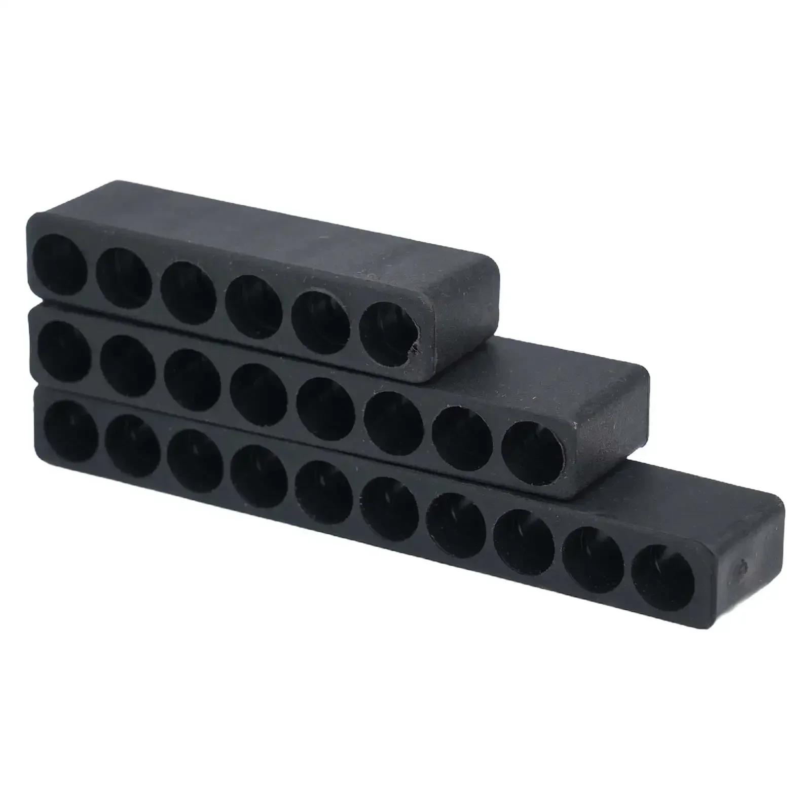 Chave De Fenda Titular Bit Titulares, Organizador De Ferramentas, Acessórios De Plástico, Estojo De Armazenamento, Alta Qualidade, 50mm, 66mm, 83mm, 3Pcs