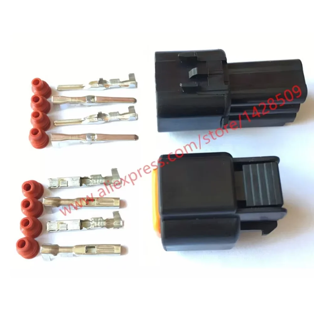 1 Pcs PB621-04020 PB625-04027 Female Male Kum 4 Pin Automotive Plug Electric Connector
