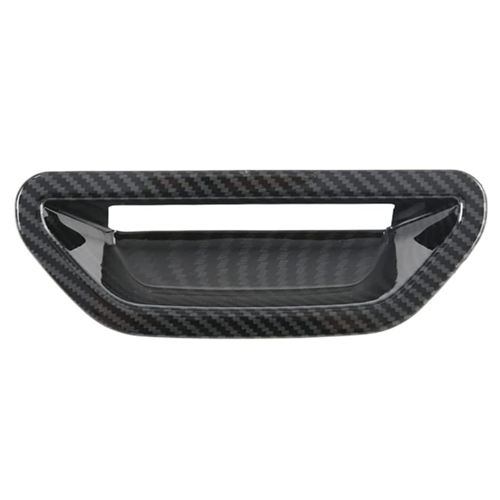 

Unique For Nissan X-Trail T33 2021 2022 X Trail Carbon Fiber Car Rear Door Tailgate Handle Bowl Cover Trim Exterior Accessories