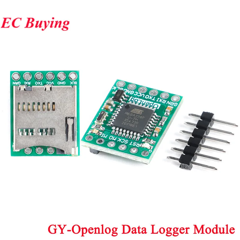 Openlog Serial Data Logger Open Source Data Recorder Cleanflight Naze32 F3 Blackbox ATmega328 Flash Micro SD Module For Arduino