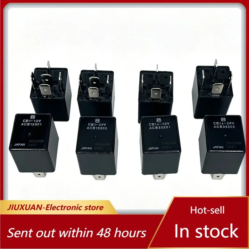 New 1pcs/lot CB1a-12V CB1a-24V CB1-12V CB1-24V ACB13202 ACB33201 4/5Ppins Bus and truck relay