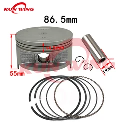 86.5mm Bore Piston Ring Kit for Honda TRX420 TRX 420 Rancher 2007-2022 13101-HP5-600 Motorcycle Engine Parts