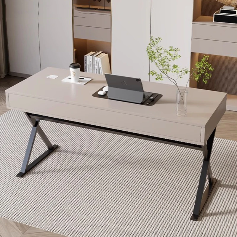 Standing Executive Office Desk Study Display Design Storage Nordic Office Desk Executive Minimalist Escrivaninha Home Furniture