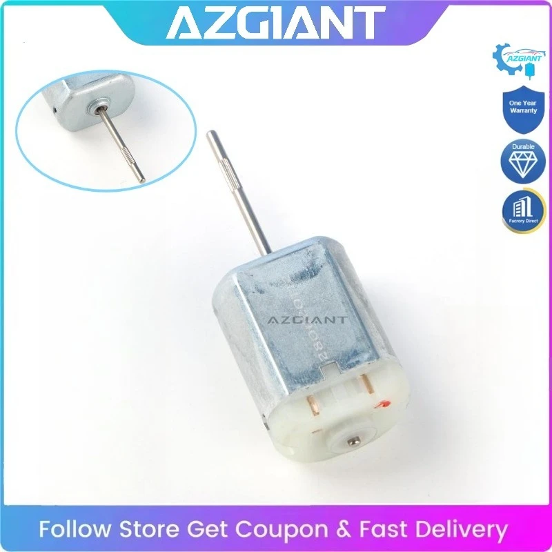 

AZGIANT Micro Electric Motor FC280 DC 3V -12V 12000RPM High Speed 62mm Shaft Car Accessories Hair Dryer Fans Tools DIY Toys