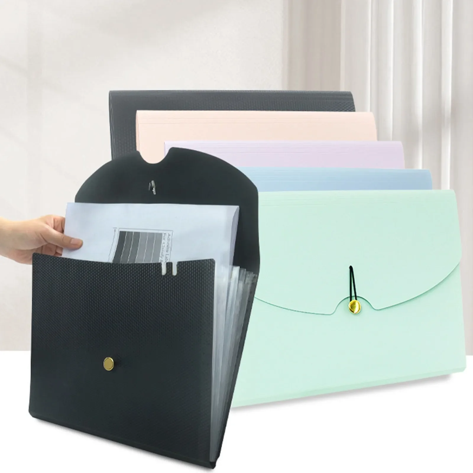 

Новая расширяющаяся папка для файлов с 13 карманами, органайзер для файлов-аккордеона, рабочий документ, квитанция, студенческие тестовые документы, органайзер для хранения