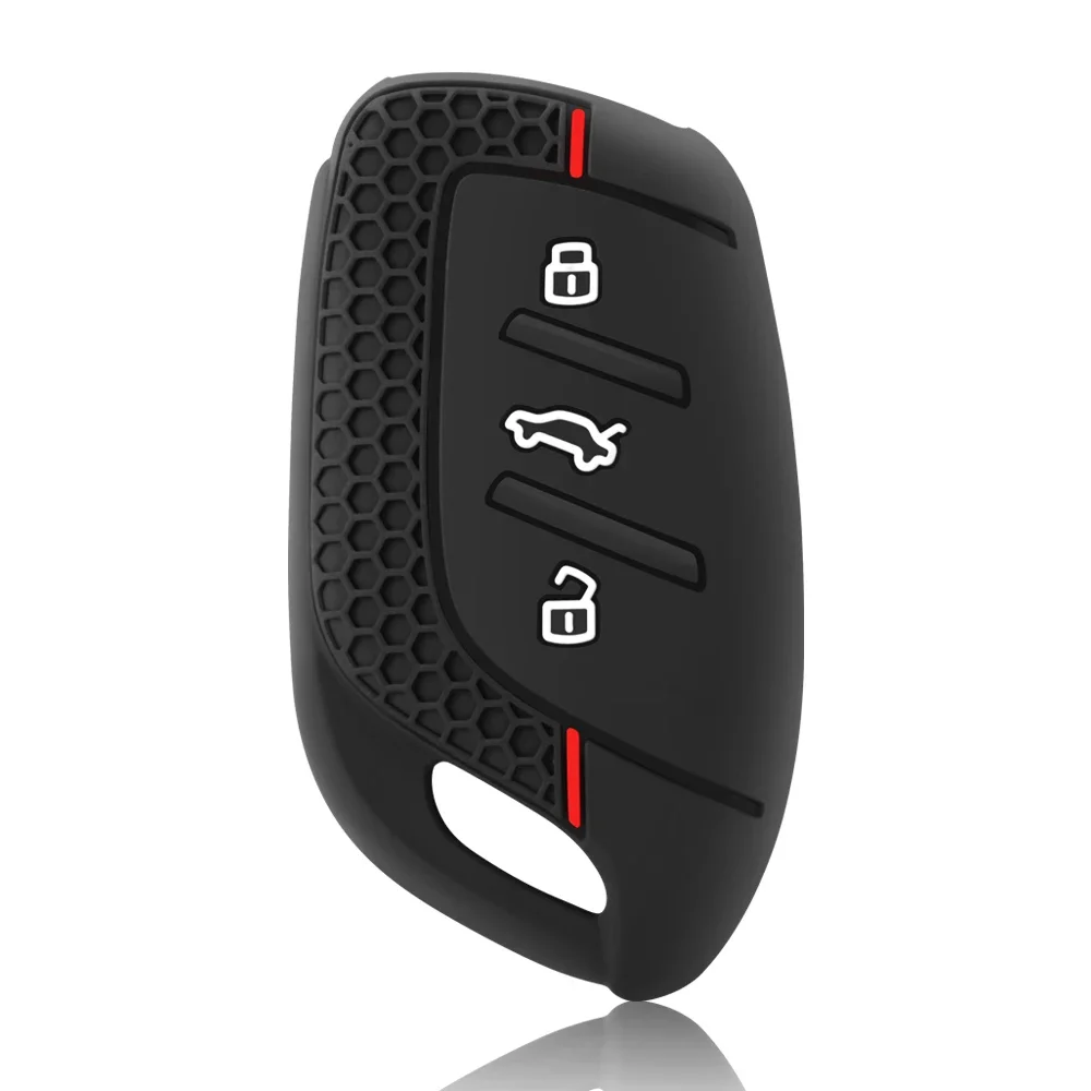 Silicone Key Cover Case Chain Holder For MG4 MG5 MG6 MG ZS EV HS EHS ZX GT Roewe RX3 RX8 ERX5 RX5 I6 I5 Keyring Shell