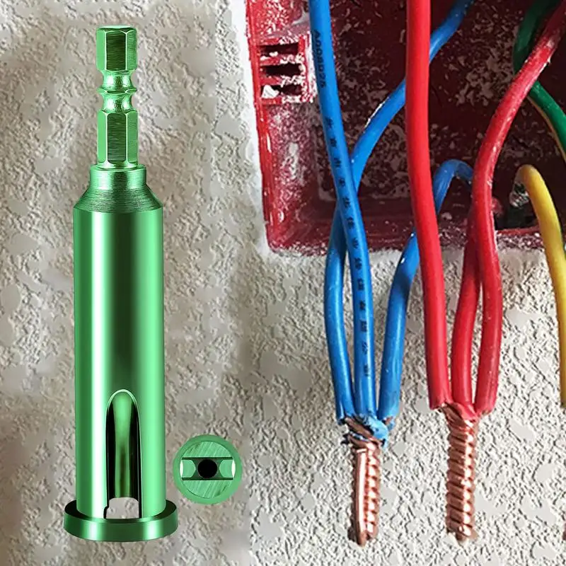 Automatic Wire Stripper Twisted Wire Tool Cable Peeling Twisting Connector Electrician Stripping Artifact Connector Hand Tools