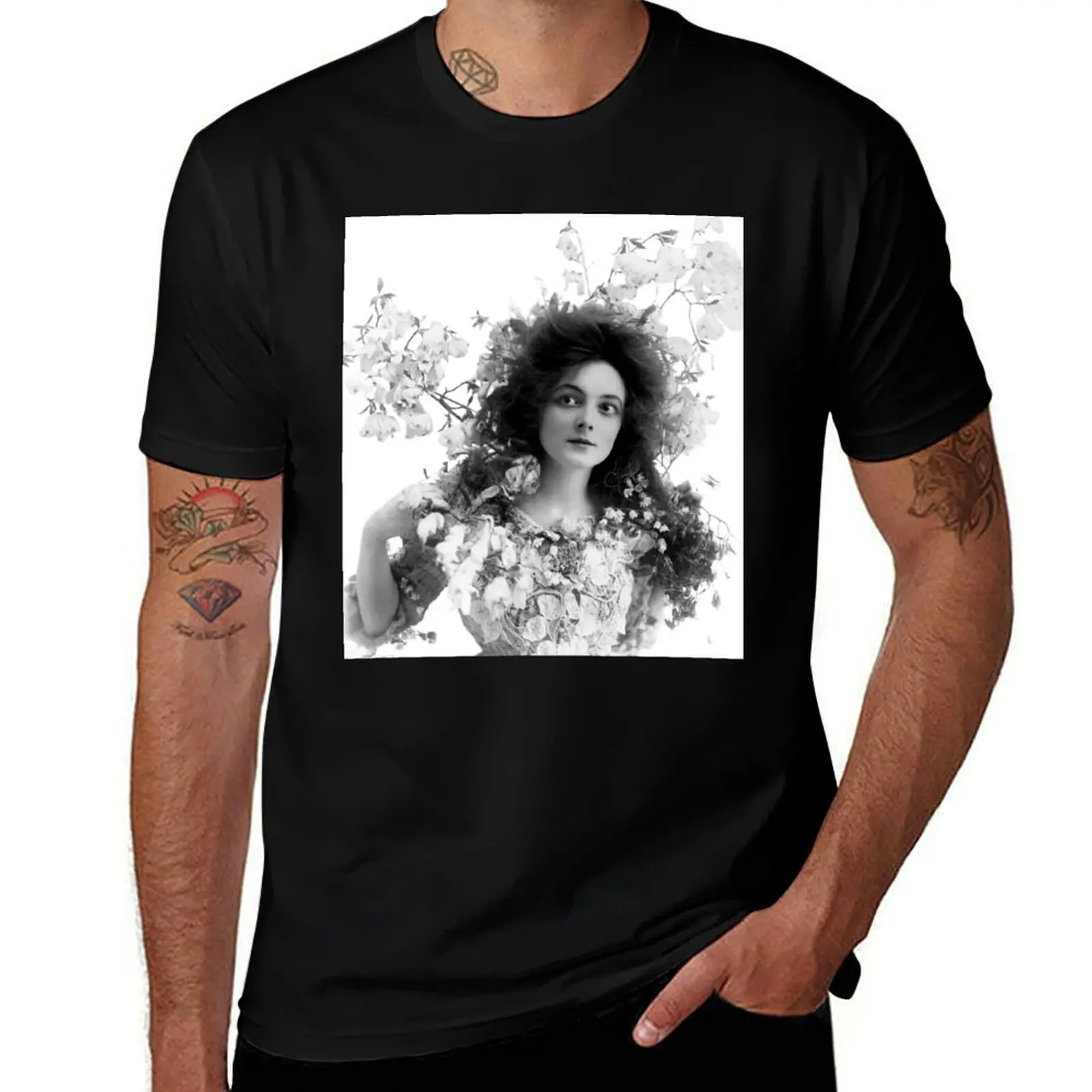 

Marie Doro - Silent Film Pioneer T-Shirt man t shirt summer t shirt man cotton