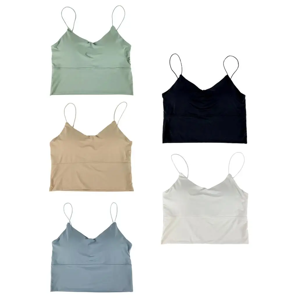 Sutiã esportivo feminino conforto acolchoado senhoras tops bralettes crop top para exercício