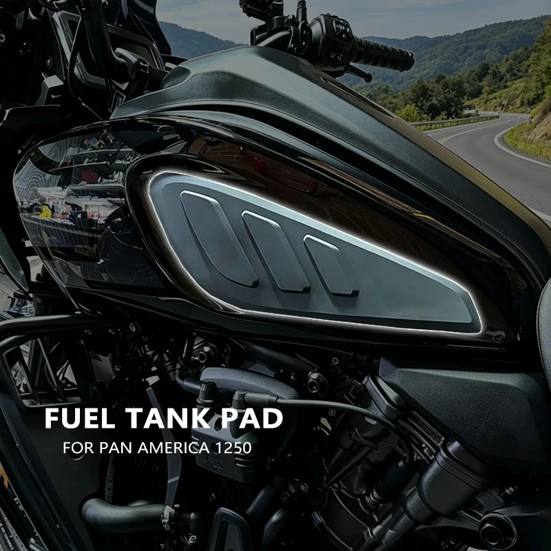 Motorcycle Tank Knee Pad Stickers Kit Non-slip Stickers Fit For PAN AMERICA 1250 PA1250 PANAMERICA1250 2021 2020 Accessories