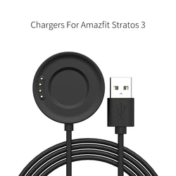 USB Fast Charging cable  for Amazfit Stratos 3 A1928 smart watch Chargers Dock Station Accessories