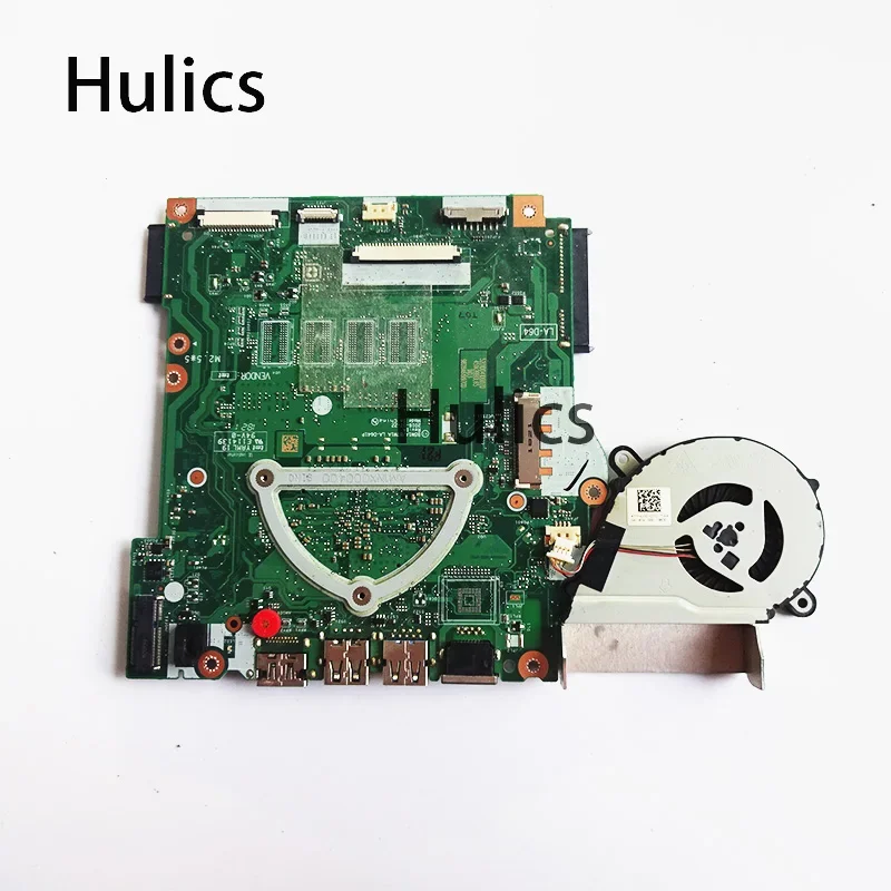 Hulics Used B5W1A B7W1A LA-D641P MB For ACER ASPIRE ES1-533 Laptop Motherboard With N3350 N3450 N4200U CPU