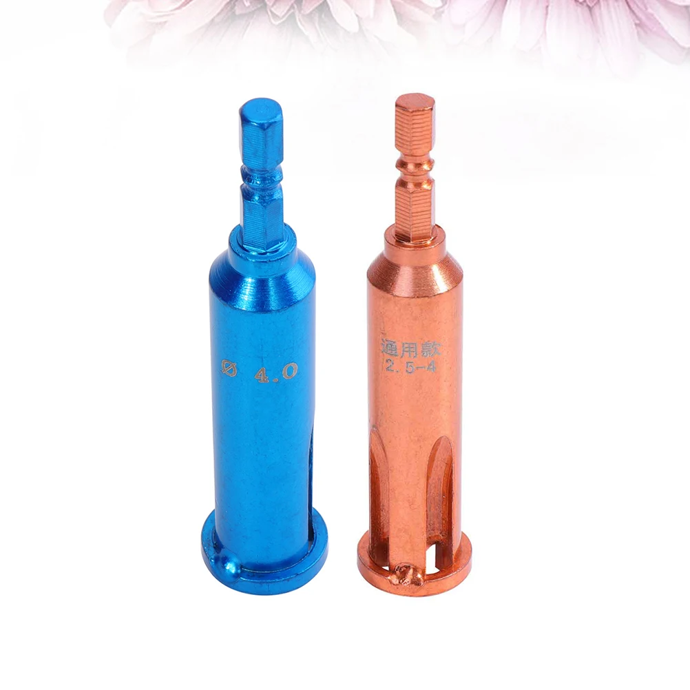 

2Pcs Hexagonal Handle Wire Twisting Tool Stripper Connector Device Auto Wiring Cable Stripping Splitter Home Daily Use