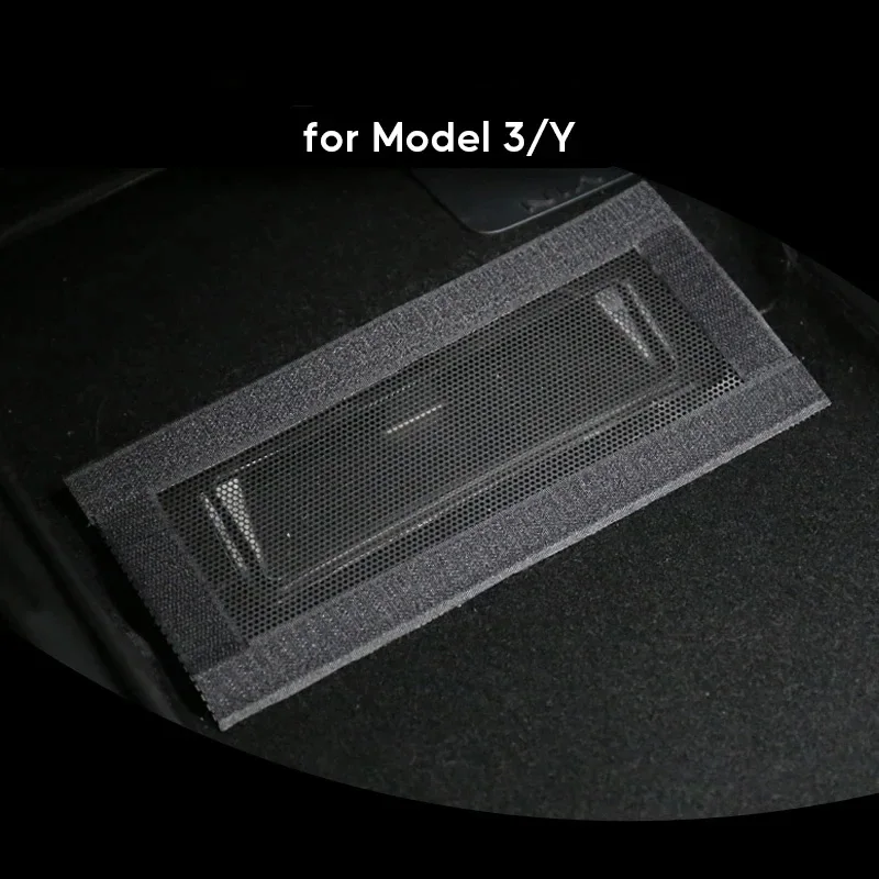 For Tesla Model Y Juniper Launch Model 3 Highland 2025-2020 2026 Air Outlet Under Seat Protective Cover 1 Pair Vent Mesh Filter