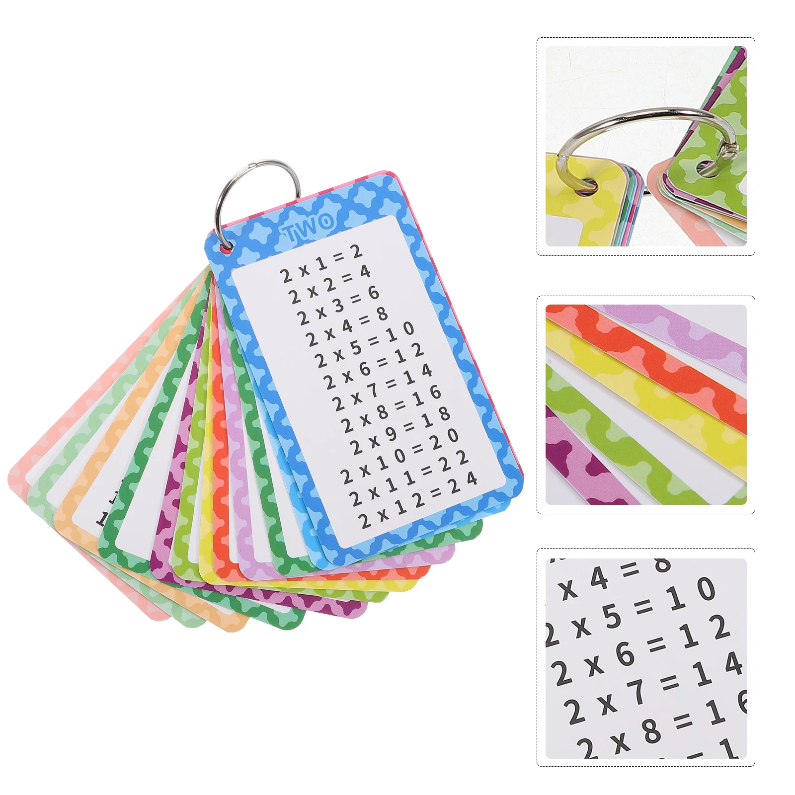 13-teiliges Mathematik-Bildungskarten, Multiplikationspraxis, Trockenblitz für pädagogische Zahlen für Kinder