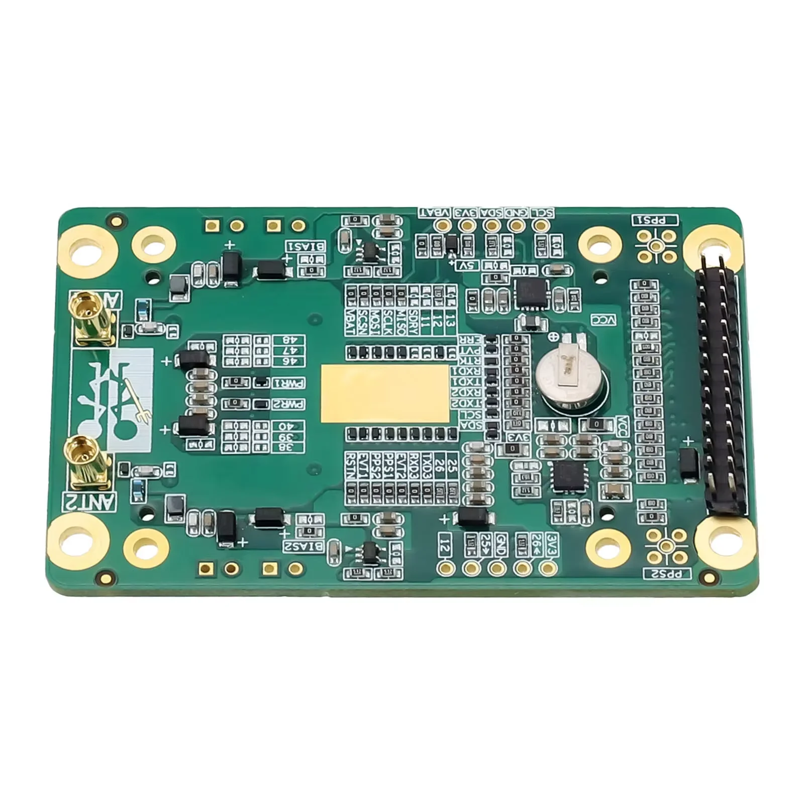 Imagem -06 - Diferencial Direcional Posicionamento Board Alta pc Metal Verde Ferramenta Acessórios Adequado para Unicorecomm Um982 Gnss Rtk