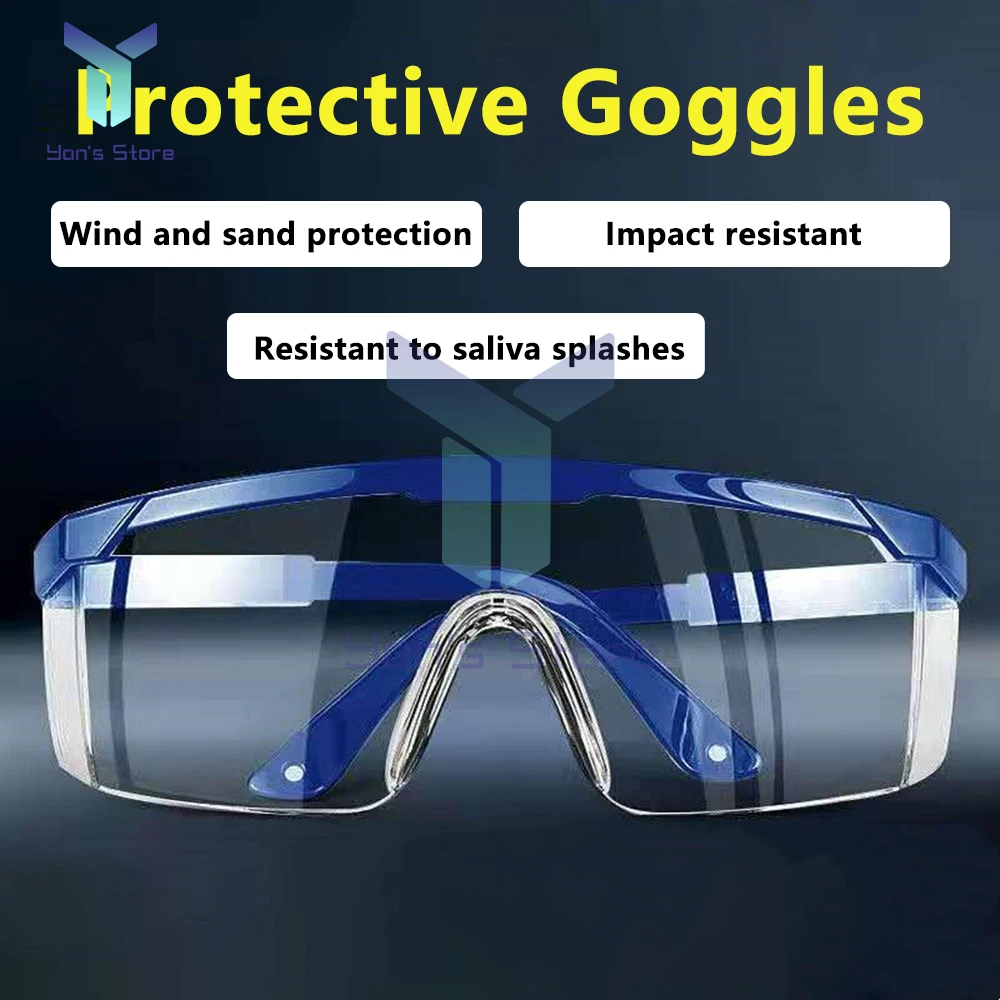 Schutzs chutz Glass chweiß gläser arbeiten Anti-Staub-Auge Anti-Fog Anti-Sand wind dichte Speichel transparente Brille Augenschutz