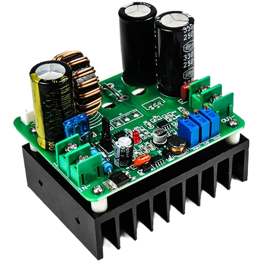 

900W 15A Boost Converter DC 8V-60V To 12V-130V Step Up Module High Power Adjustable Voltage Transformer Regulator