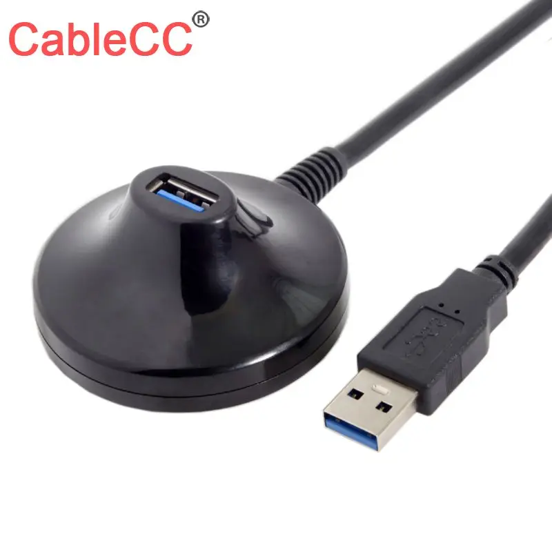 CY Xiwai  USB 3.0 Type-A Male to Female Extension Dock station Docking Cable 80cm