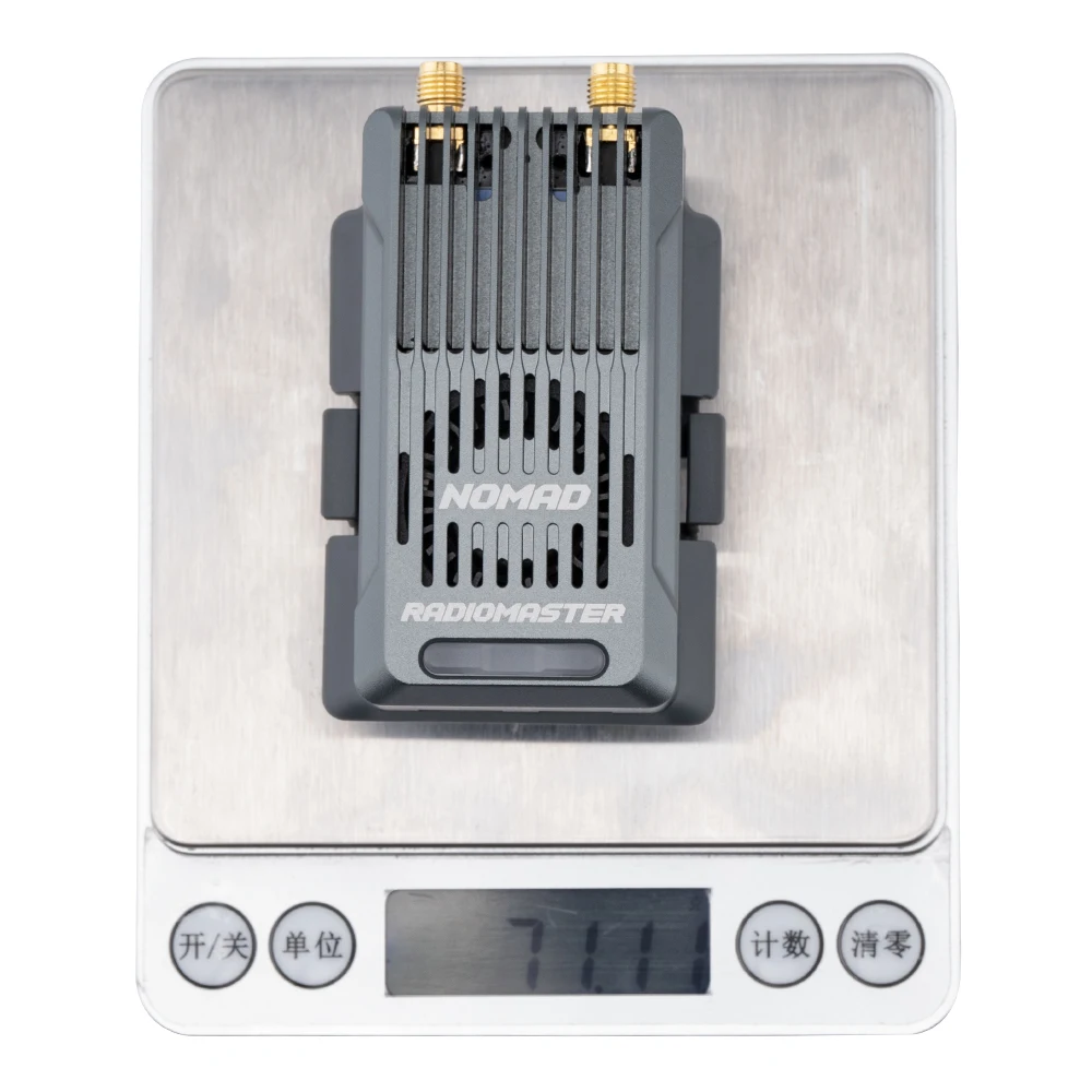 Radiomaster Nomad 2.4 جيجا هرتز 900 ميجا هرتز ثنائي النطاق RF وحدة مزدوجة 1000 ميجا واط ثنائي النطاق الجوزاء ELRS FCC نانو/مايكرو وحدة محول