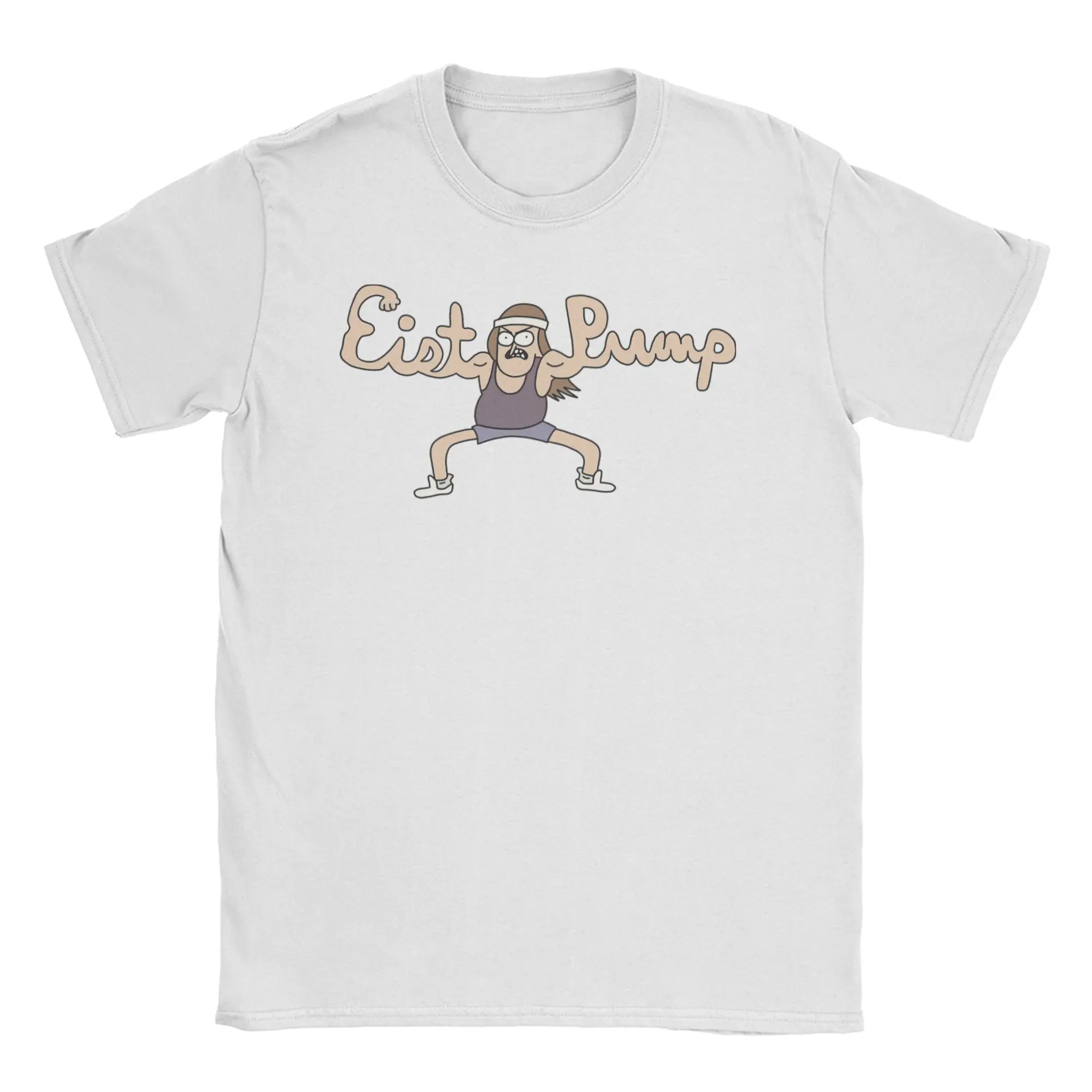 Men Women's T-Shirt Fist Pump  Funny Cotton Tee Shirt Short Sleeve Regular Show  T Shirt Crew Neck Clothes Gift Idea