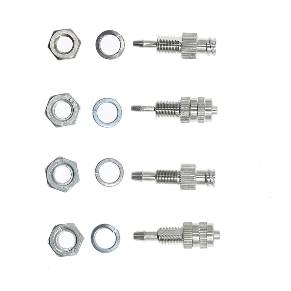 Luer Lock Adapter Fitting Dispenser Connector Through Board montiert Feste Adapter Nadel Konvertierung Gas Rohr Messing Metall – Detail 3