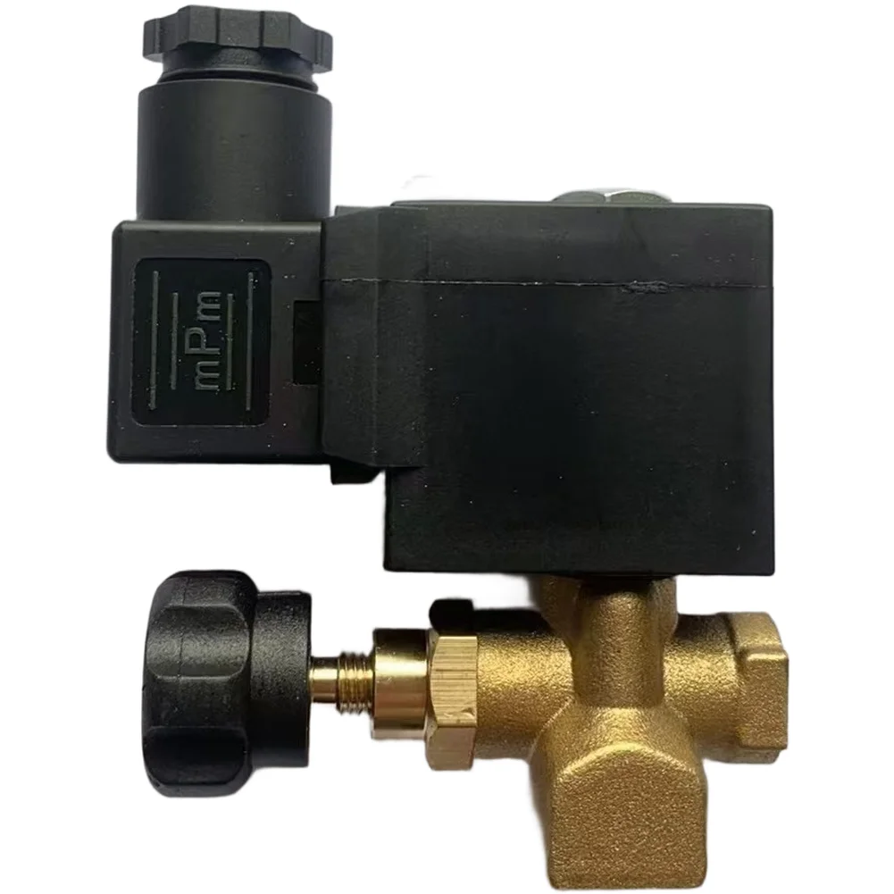 1PCS Brass High Temperature Steam Solenoid Valve Replacement 220VAC Adjustable Ironing Boiler Solenoid Valve Power Tool Parts