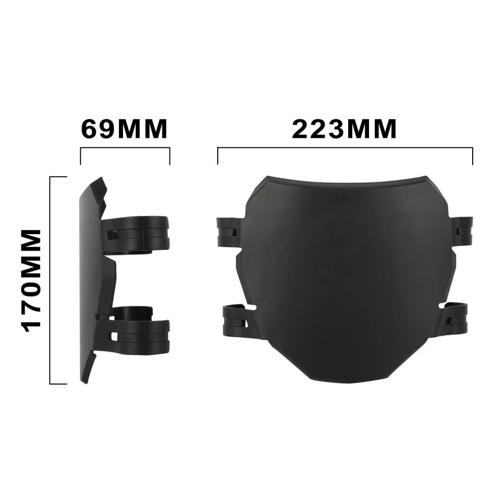 AliExpress JFGRACING Motorcycles Accessories Universal Number Plate License Registration Plate For Surron S X For Talaria Sting Stark Varg E-Bike