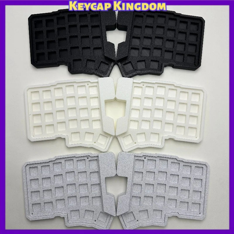 NEW Silakka54 Split Keyboard Shell 3D Printed Ergonomic Gaming Keyboard Case Office Programmer Keyboard Kit Shell Customized