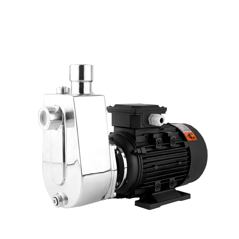 

automatic self-priming water pump stainless steel self-priming centrifugal pump clean water booster pump