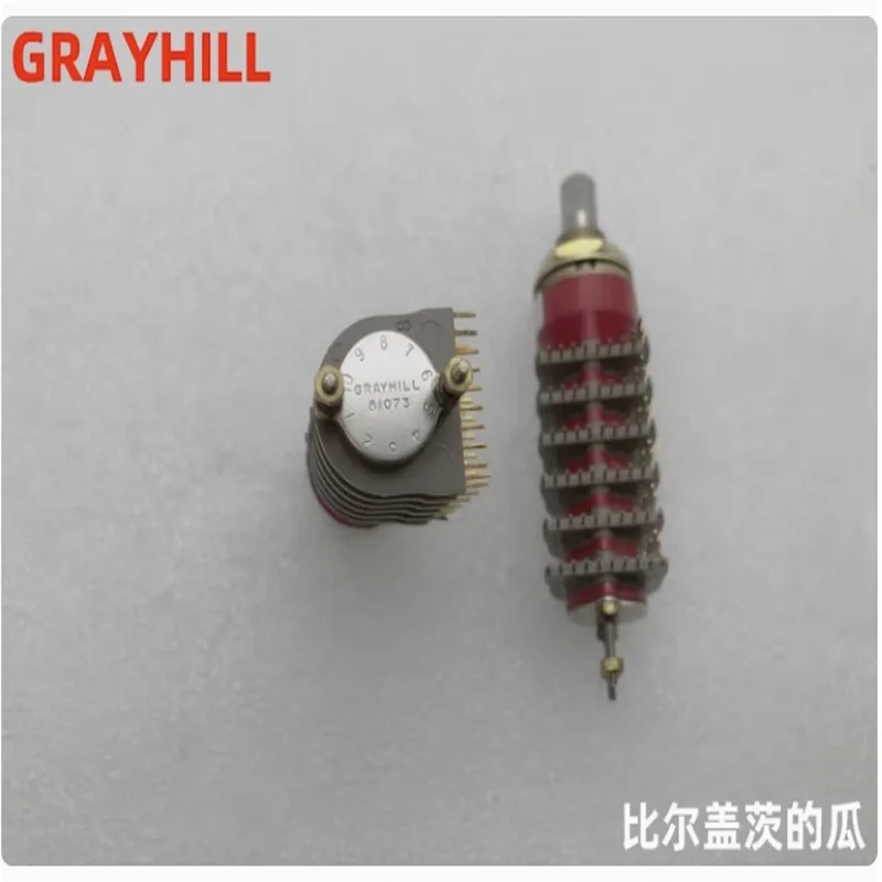 1 PCS GRAYHILL USA 71BSF36-06-1-09S Wave Switch 6 Layers 1 Knife 9 Levels Shaft Length 17mm