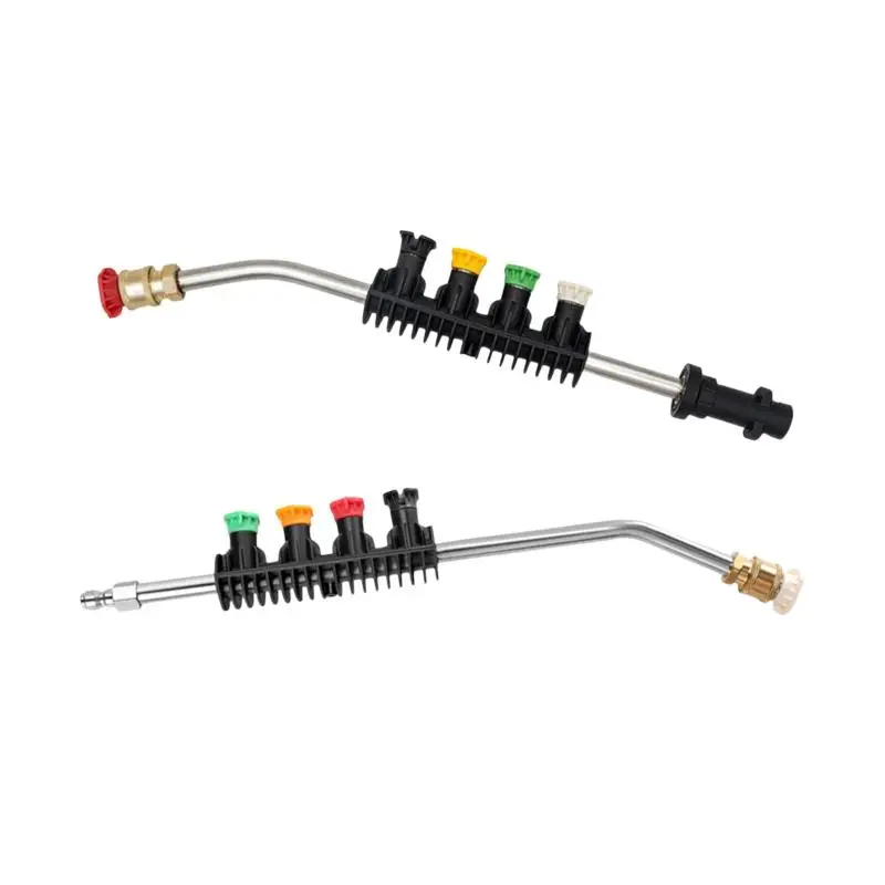 New Pressure Washer Extension Wand 30° Curved For Karcher And Lavor 1/4