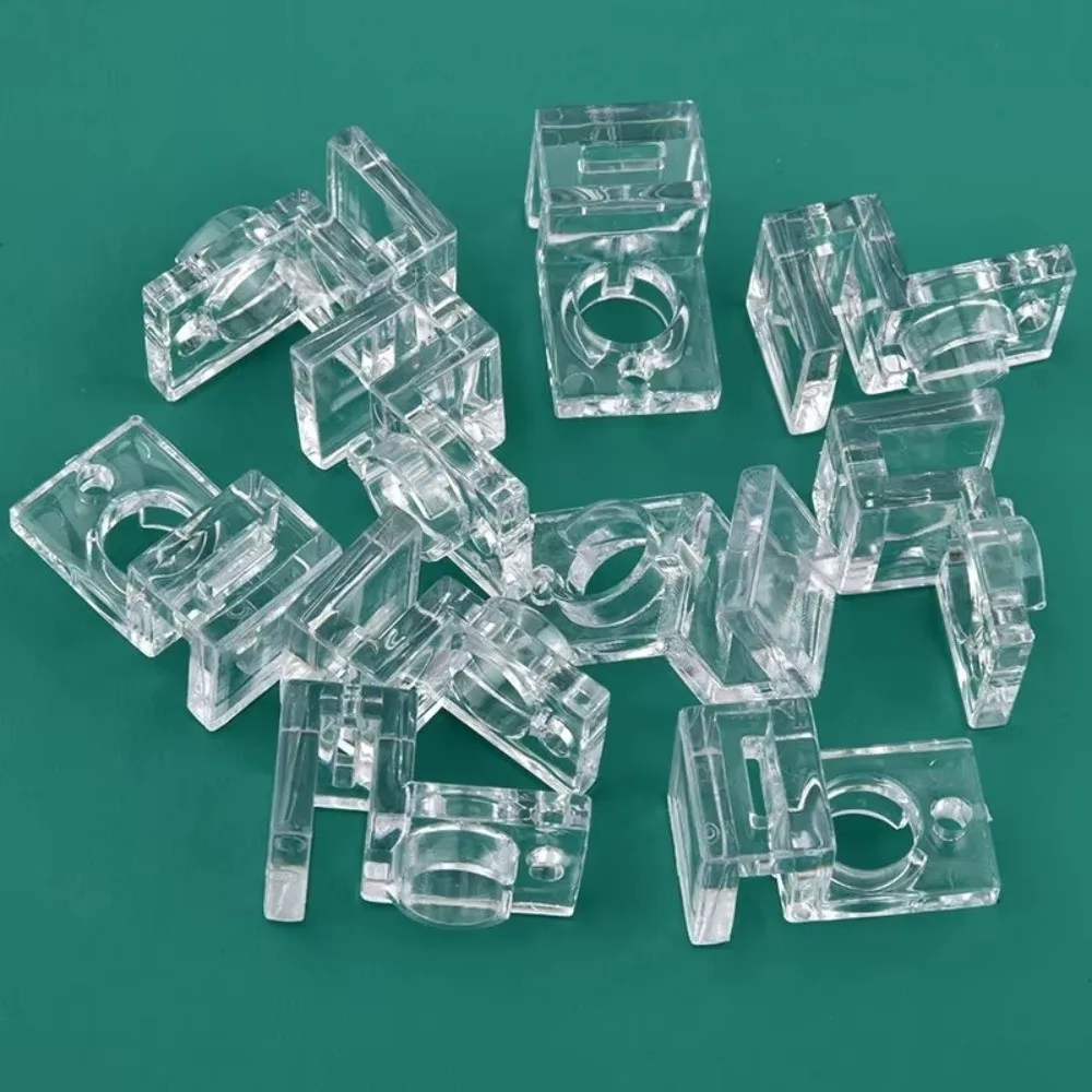 1PC Transparent Aquarium Glass Cover Holder Acrylic 4.5/5/5.5/6/8/10/12/15mm Aquarium Lid Cover Support Holder Wall Thickness