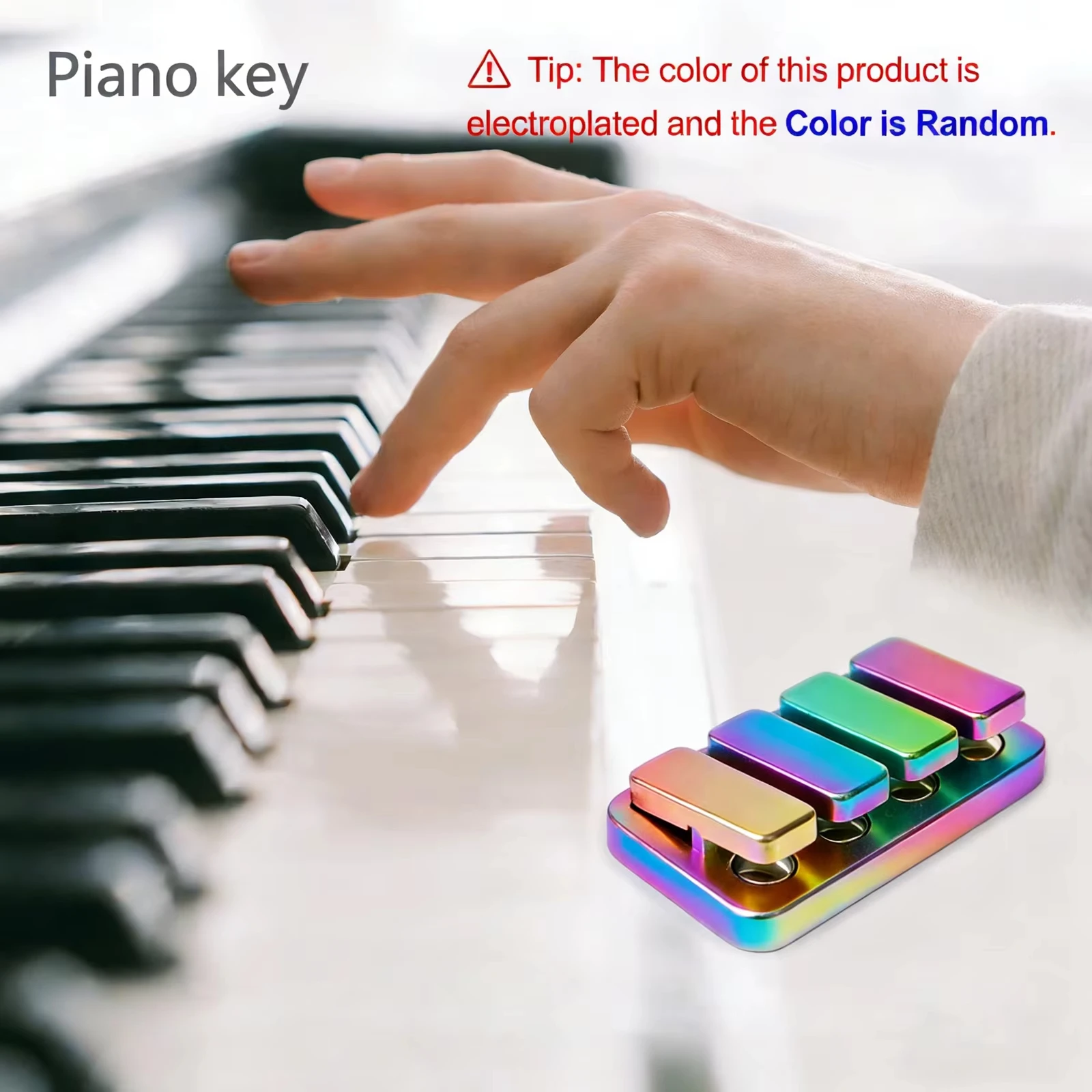 Rectangle Finger Press Seesaw Fidget Anti Stress Toys Metal Mini Push Card Relieve Stress EDC PAPA Coin for Adult Palm Play Game