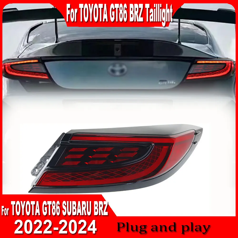 Lamps For Toyota GR86 BRZ 2022 2023 2024 Tail Light DRL Brake Turn Signal Modified LED Taillight Plug And Play Car Accessories