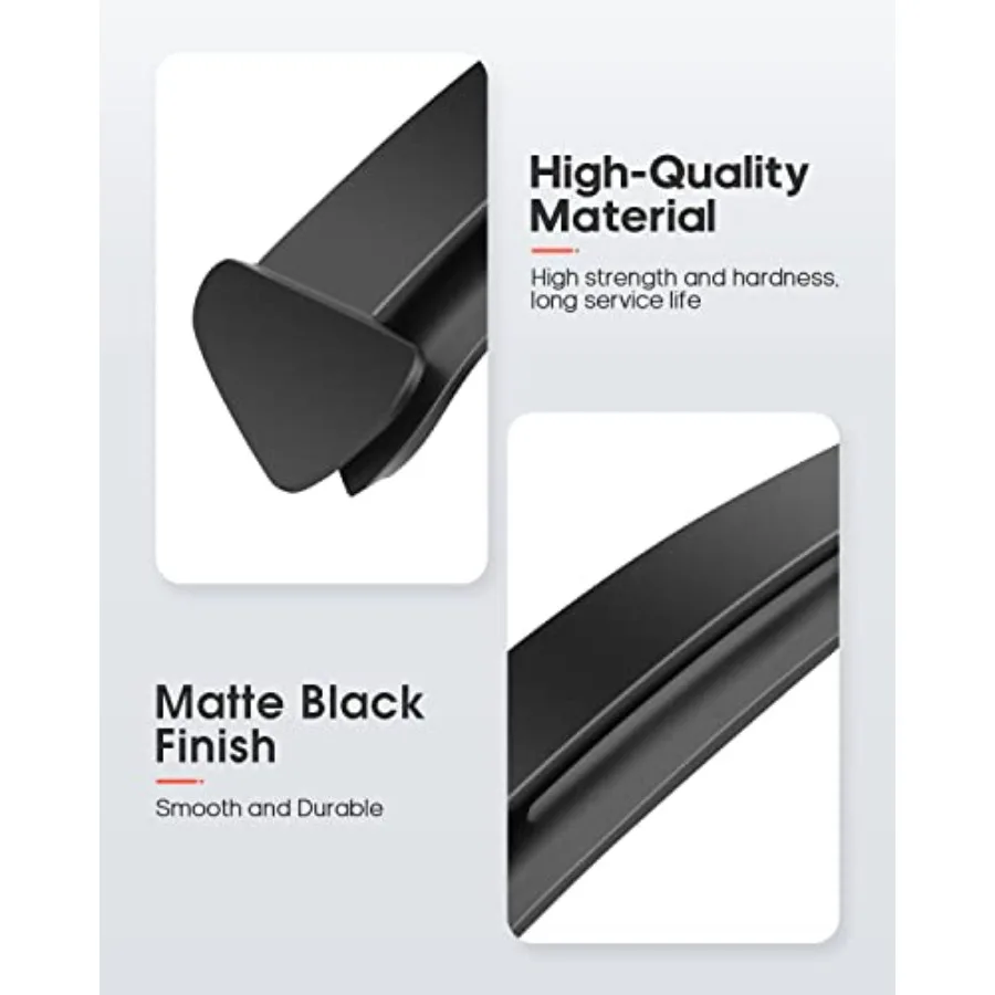 ABS Autoruit Dakspoiler Wing Body Kit Type-R Stijl Fit voor 1996-2000 voor Honda Civic Hatchback mat Zwart Dakspoiler