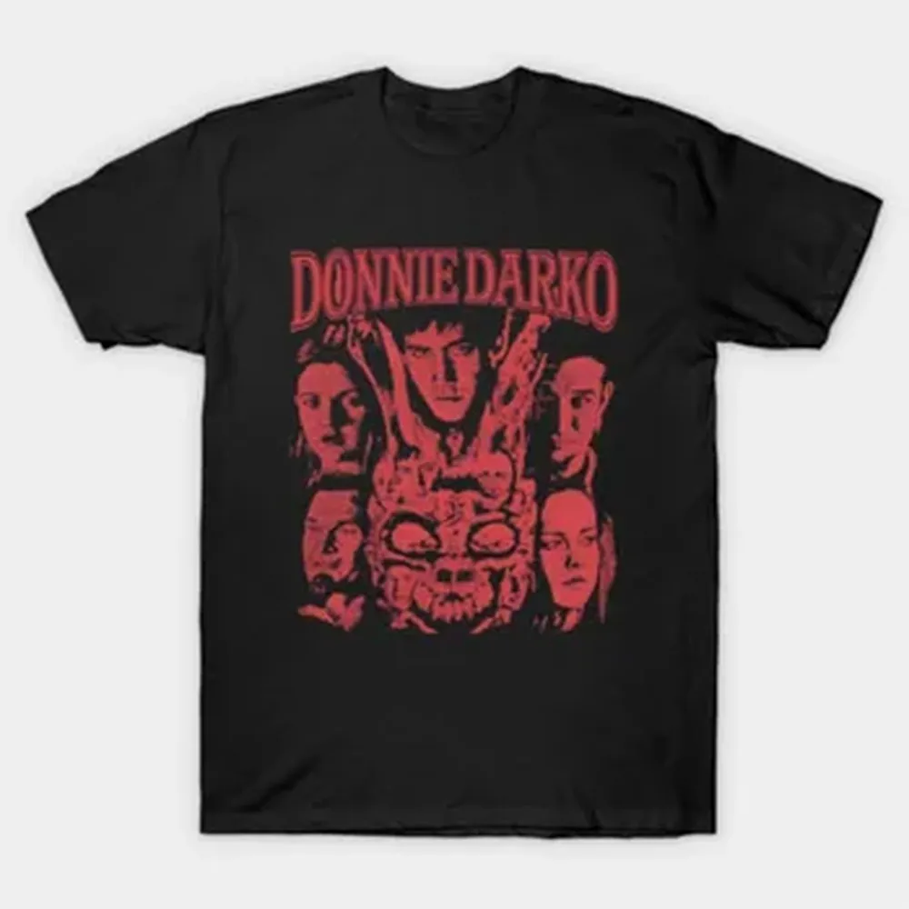Donnie Darko Frank the Rabbit Retro Collage T-shirt For Men Women 100% Cotton T Shirts Short Sleeve