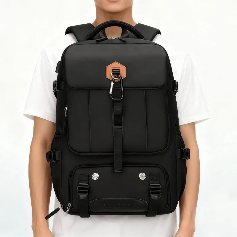 25L Large Capacity Laptop Backpack for Men Women, Water Resistant Carry On Travel Rucksack Fits 16 Inch Thin Notebook, Luggage S