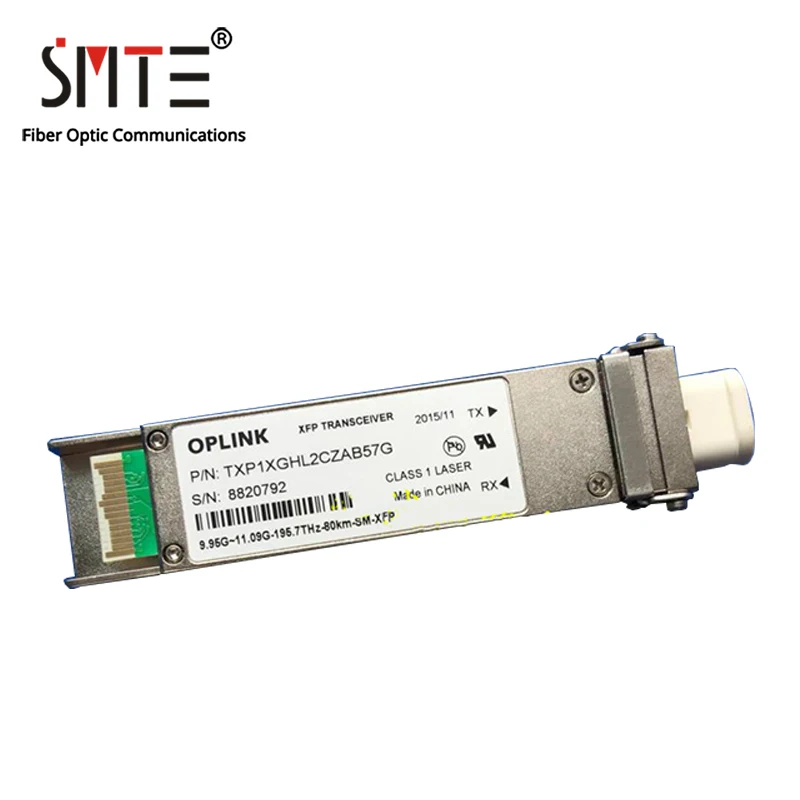 Oplink TXP1XGHL2CZAB57G 1531.90nm-9.95G-11.09G-195.7THz-80km-XFP Fiber Optical Module