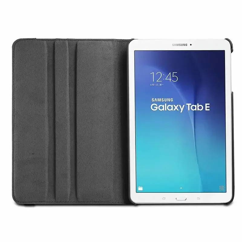 360 Degree Rotating PU Leather Flip Cover Case for Samsung Galaxy Tab E 8.0 32GB SM-T377 T375 T378 8\
