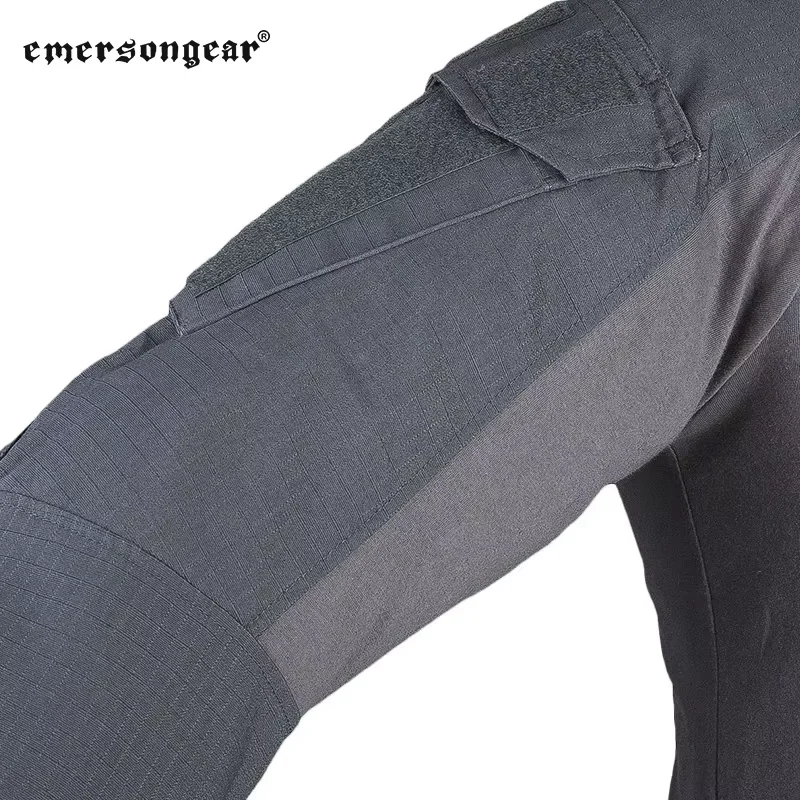 Emersongear E3 Combat Shirts Mens T-shirt Tops Long Sleeve Airsoft Hunting Training Outdoor Hiking Sports Camping WG