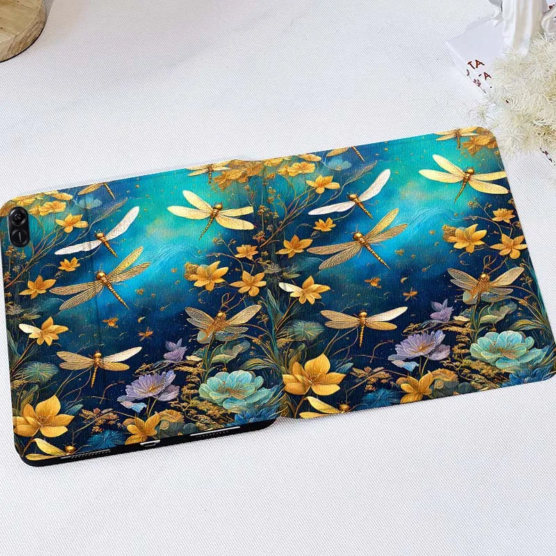 

Чехол для планшета с рисунком в виде бабочки для Huawei MatePad M5 T5 SE 11 Pro Honor Tab 5 V7 V8 X9 GT 10.1 10.8 дюймов