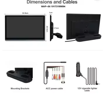 سعر المصنع 13.3 بوصة مسند رأس السيارة 8 كور أندرويد 12 4K شاشة OLED تعمل باللمس الكامل العالمي واي فاي مقعد السيارة الخلفي التلفزيون اللوحي