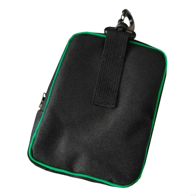   Golf Ball And Accessories Bag with Adjustable Belt Clip Light Weight Portable Polyester Golf Ball Bag for Outdoor