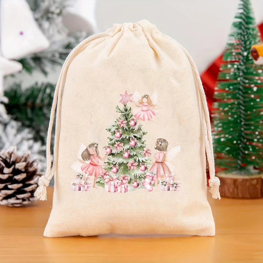 [10-pecas]-saco-de-presente-impresso-de-floresta-de-fadas-de-natal-para-arvores-de-natal-paredes-decoracao-de-casa-cerimonias-de-revelacao-de-genero-de-recem-nascidos