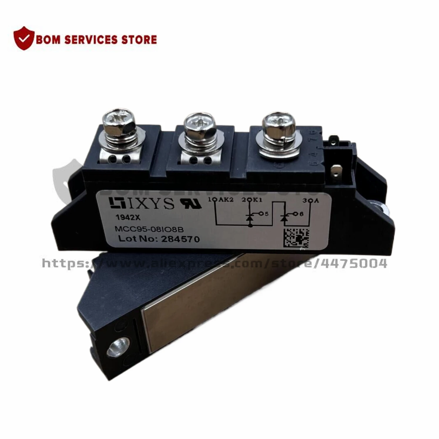 Módulo IGBT Original, MCC95-08IO8 -12/14/16IO8B