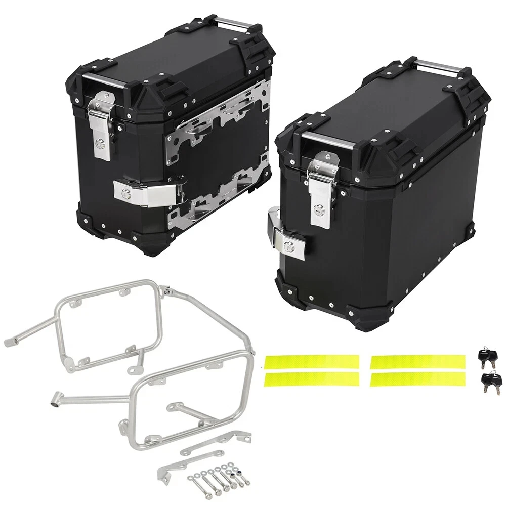 Motorcycle Saddlebags Side Box Luggage Pannier Case Mount Rack For BMW R1300GS 2023-2025