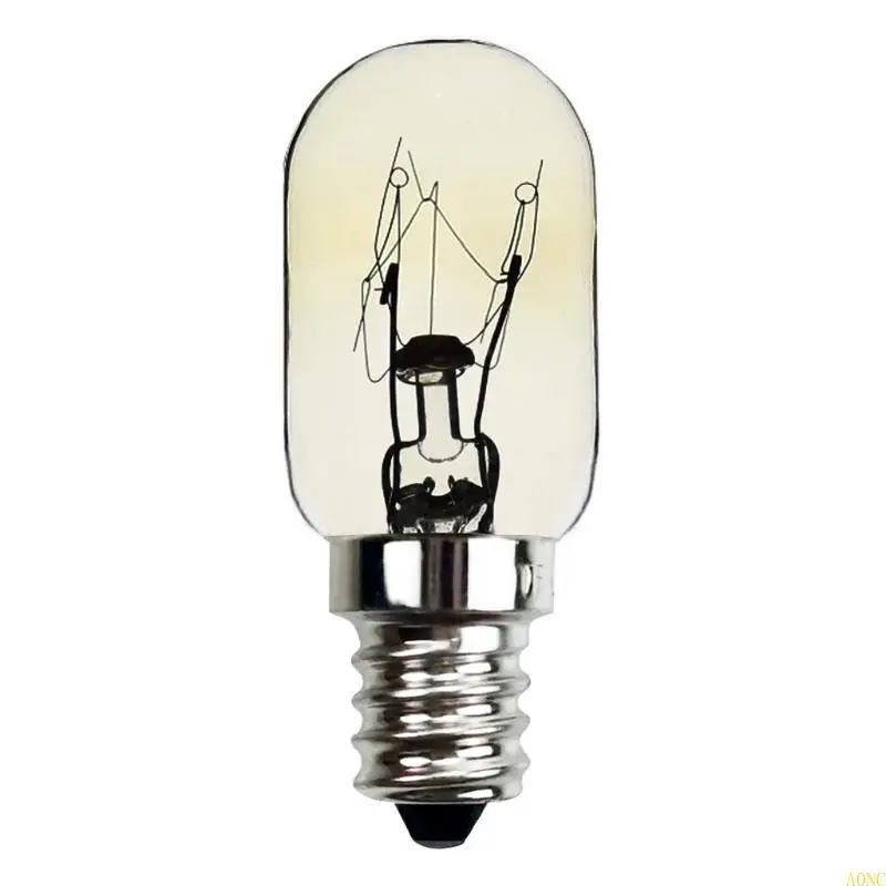 A0NC 10 Watt Appliance Glühbirne Mikrowellenofenbirne E12s Basis Glühbirne Warmes Weiß
