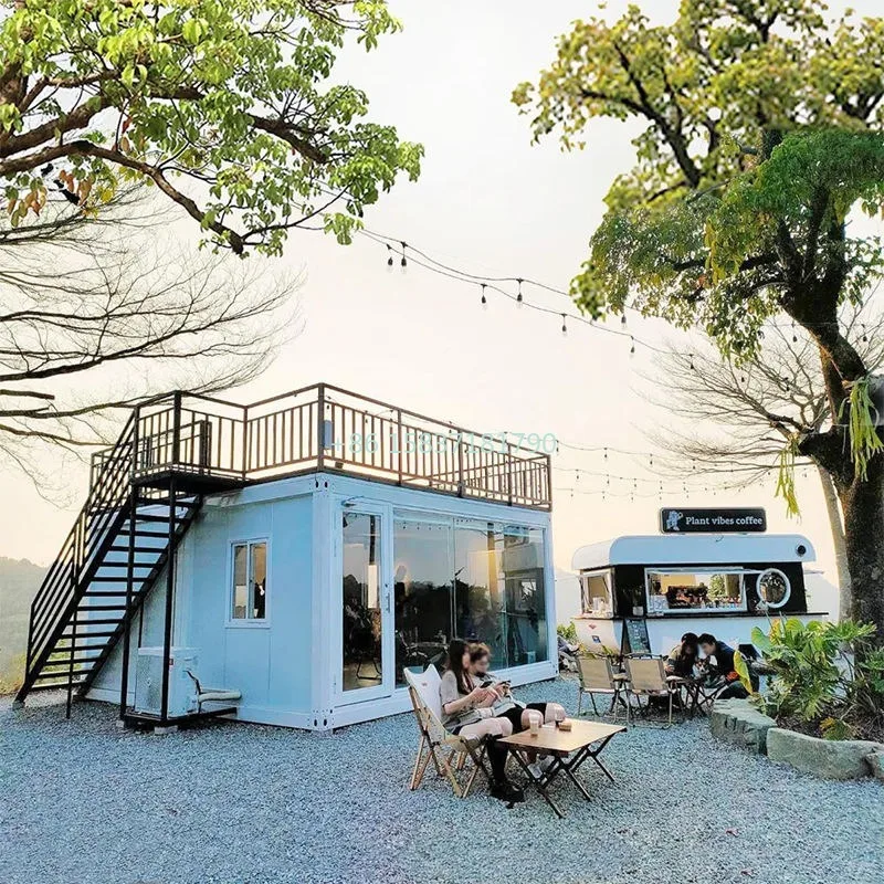 Expanded Container House Bachelor Apartment Travel Demountable Folding House Prefabricated Mobile Home Container Modern Villa
